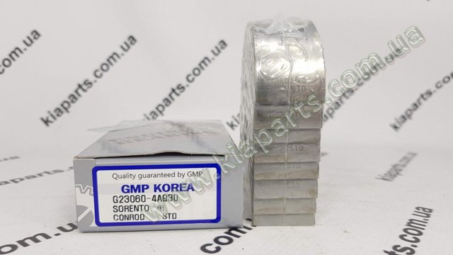 Compre 230604A940 Hyundai/Kia Folhas inseridas de cambota de biela, kit, 3ª reparação ( + 0,75)