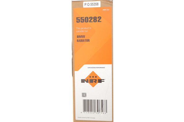 550282 NRF Radiador de esfriamento de motor adicional