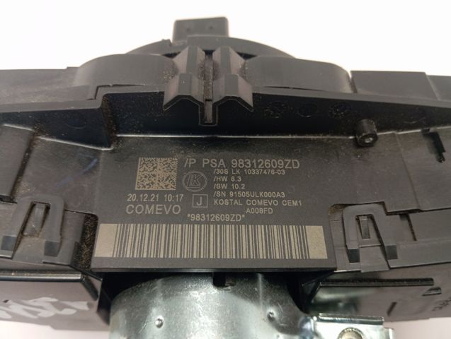 Compre 98312609ZD Peugeot/Citroen Comutador direito instalado na coluna da direção