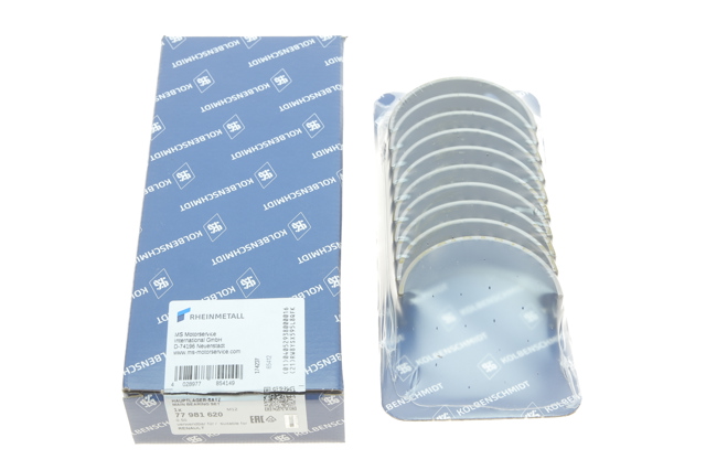 Compre 77981620 Kolbenschmidt Folhas inseridas principais de cambota, kit, 2ª reparação ( + 0,50)