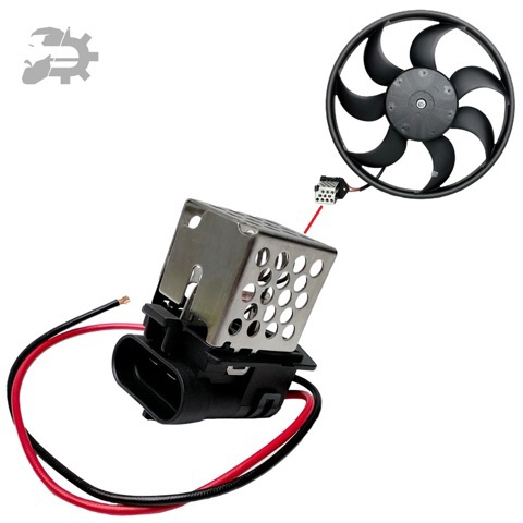 Ventilador elétrico de esfriamento montado (motor + roda de aletas) Detali IF DF13140 preço, a partir de 38,36 USD
