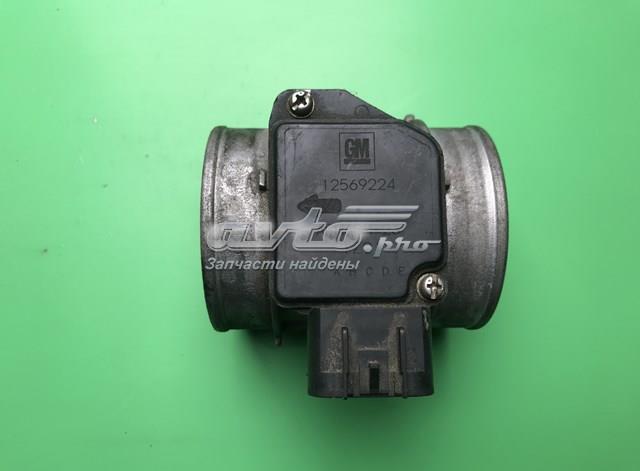 Sensor de fluxo (consumo) de ar, medidor de consumo M.A.F. - (Mass Airflow) 12569224 General Motors