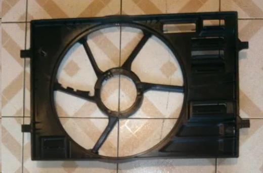 FP12W378 FPS Difusor do radiador de esfriamento, montado com motor e roda de aletas