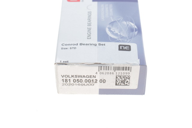 Folhas inseridas de cambota de biela, kit, padrão (STD) 181050001200 NE/NPR