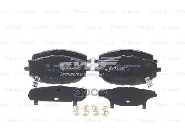 Sapatas do freio dianteiras de disco Bosch 986494676 preço, a partir de 35,41 USD