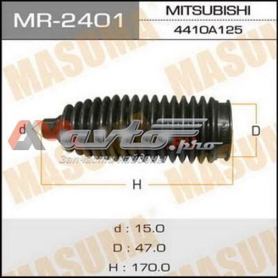 Bota de proteção do mecanismo de direção (de cremalheira) Masuma MR2401 preço, a partir de 11,07 USD