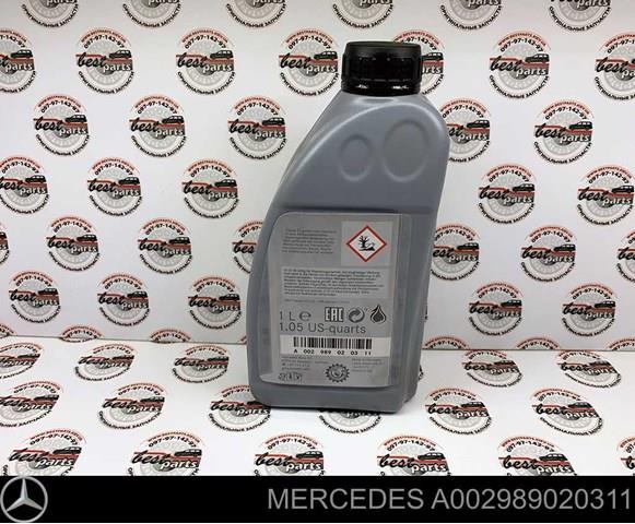 Óleo de transmissão A002989020311 Mercedes