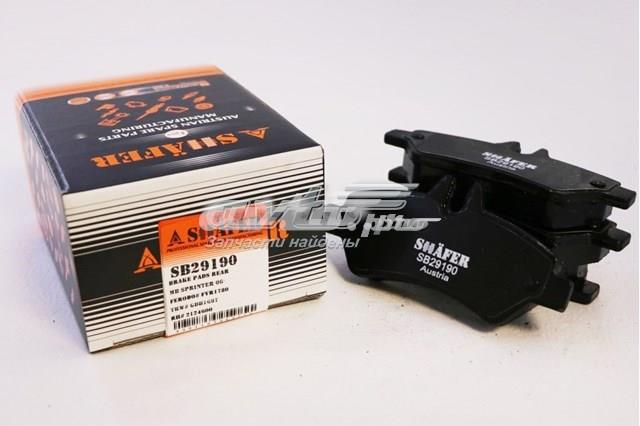 Compre SB29190 Shafer Sapatas do freio traseiras de disco