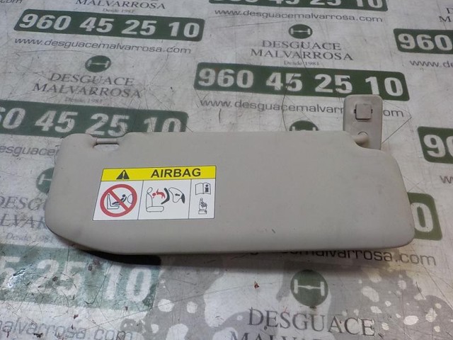Pala contra o sol Peugeot/Citroen 98115412BJ preço, a partir de 46,35 USD