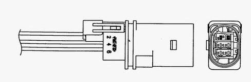 Sonda lambda, sensor de oxigênio depois de catalisador NGK UAA0004VW002