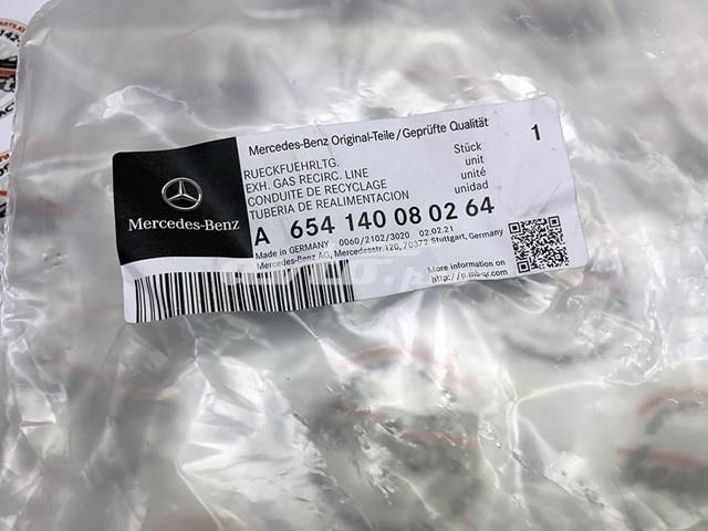 Cano derivado do sistema de recirculação dos gases de escape EGR Mercedes A6541400802 preço, a partir de 123,45 USD