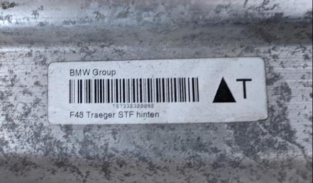 Compre 7332320 BMW Reforçador do pára-choque traseiro