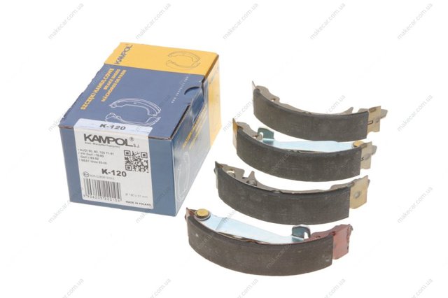 Sapatas do freio traseiras de tambor Kampol K120 preço, a partir de 18,53 USD