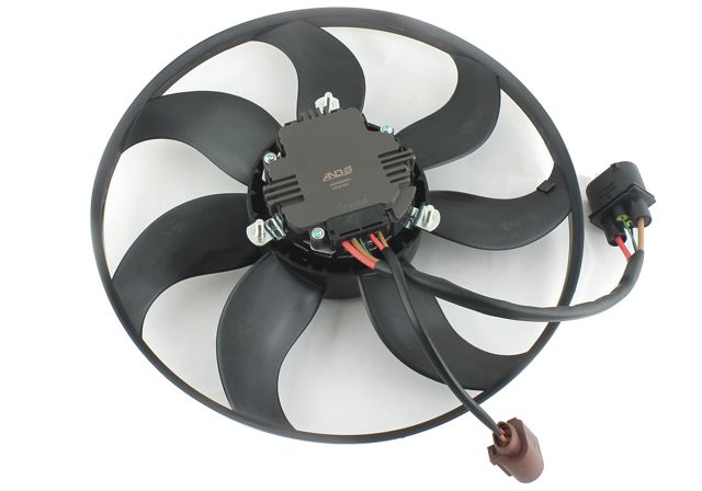Ventilador elétrico de esfriamento montado (motor + roda de aletas) esquerdo 35959007 AND