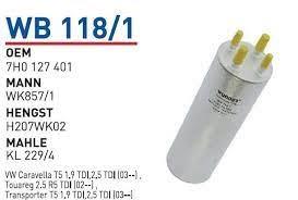 Filtro de combustível Wunder WB1181 preço, a partir de 41,80 USD