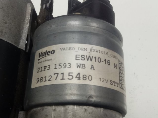 Motor de arranco Opel 9812715480 preço, a partir de 54,74 USD