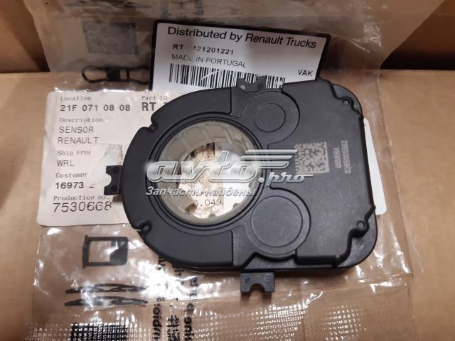 Sensor do ângulo de viragem do volante de direção 7421201221 Renault (RVI)