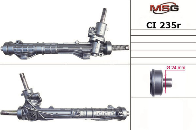 Compre CI235R MSG Rebuilding Cremalheira da direção