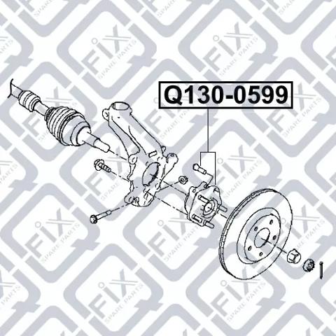 Compre Q1300599 Q-fix Cubo dianteiro