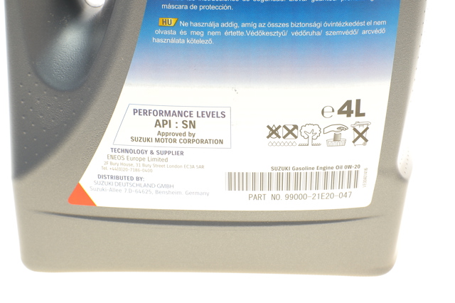Óleo para motor Suzuki 9900021E20B047 preço, a partir de 104,64 USD