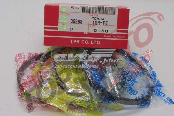 35968050 TPR Kit de anéis de pistão de motor, 2ª reparação ( + 0,50)