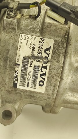Compressor de aparelho de ar condicionado 31469968 Volvo