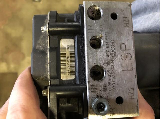 Unidade hidráulico de controlo ABS 4F0614517T VAG