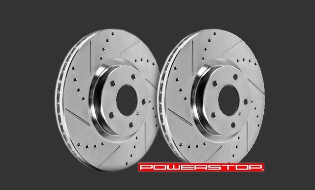 Compre JBR1312XPR Power Stop Disco do freio dianteiro