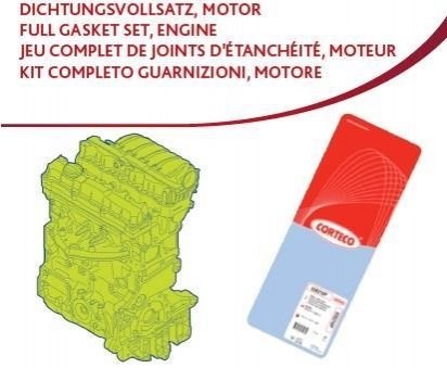 Kit de vedantes de motor completo Corteco 437197P