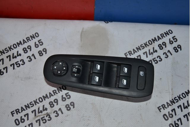 98319761ZD Peugeot/Citroen Unidade de botões dianteira esquerda de controlo de elevador de vidro