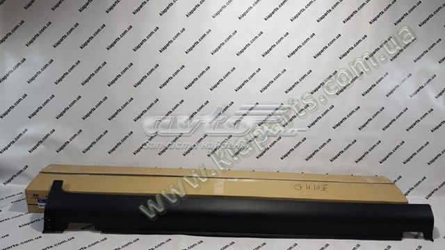 Placa sobreposta (moldura) externa direita de acesso 877402B010CA Hyundai/Kia