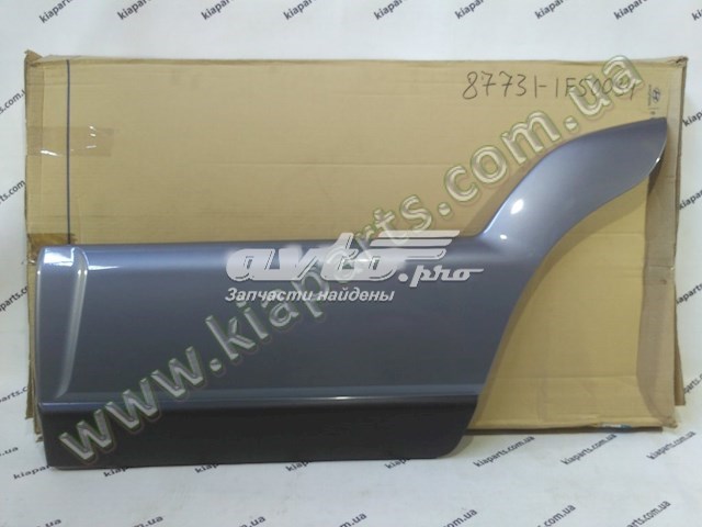 877311F500 Hyundai/Kia Moldura da porta traseira esquerda