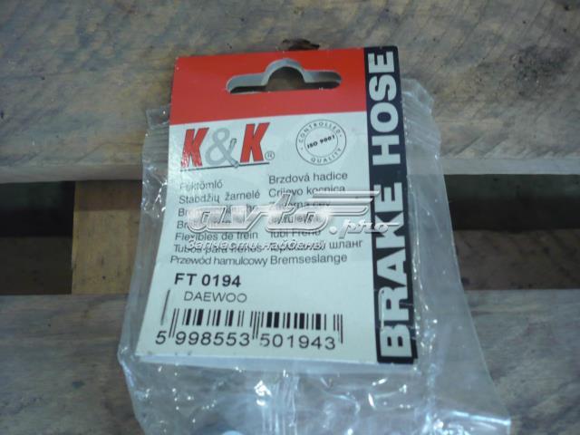 Compre FT0194 K&K Mangueira do freio dianteira