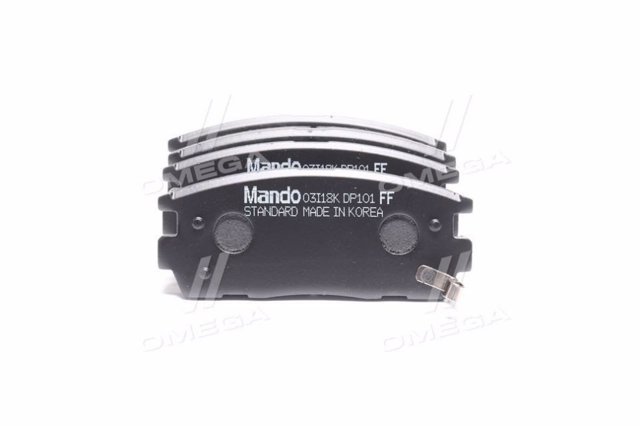 MPD29 Mando Sapatas do freio traseiras de disco