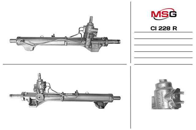 Cremalheira da direção 1400931480 Fiat/Alfa/Lancia