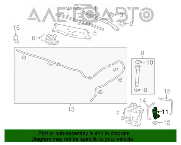 Bomba de motor de fluido para lavador de vidro dianteiro/traseiro AND 41955013 preço, a partir de 18,89 USD