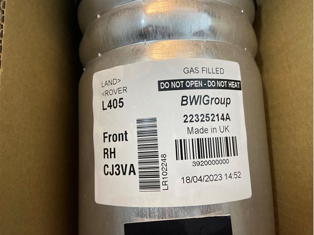 Compre LR102248 Land Rover Amortecedor dianteiro direito