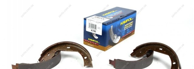 K782 Kampol Sapatas do freio traseiras de disco