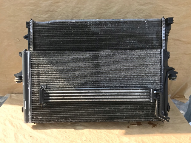Difusor do radiador de esfriamento 7L0121203G Porsche
