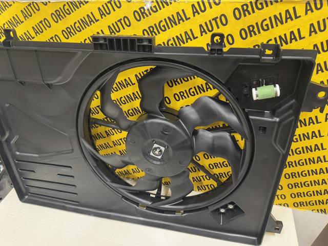Difusor do radiador de esfriamento, montado com motor e roda de aletas PAF215025 Mazda