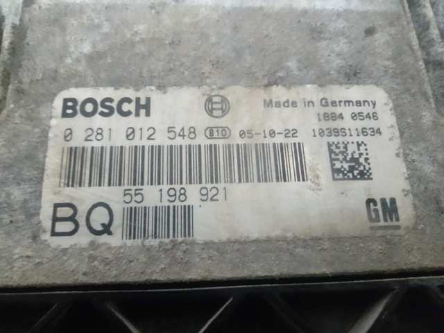 Compre 0281012548 Opel Módulo de direção (Centralina eletrônica) de motor