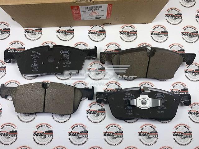 Sapatas do freio dianteiras de disco LR118006 Land Rover