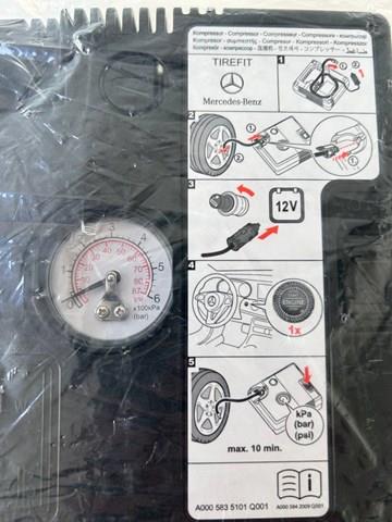 A0005835101 Mercedes Compressor para o bombeio de pneus