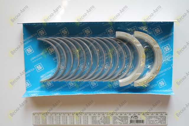 Folhas inseridas principais de cambota, kit, 1ª reparação ( + 0,25) 77265614 Kolbenschmidt
