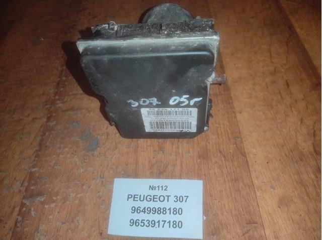 Unidade hidráulico de controlo ABS 9649988180 Peugeot/Citroen