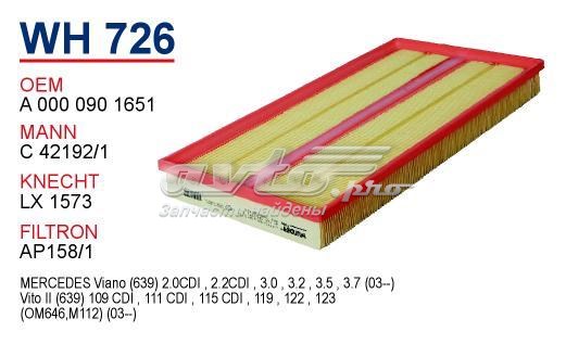 WH726 Wunder Filtro de ar