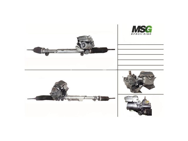 Cremalheira da direção MSG Rebuilding ME401NLF0R