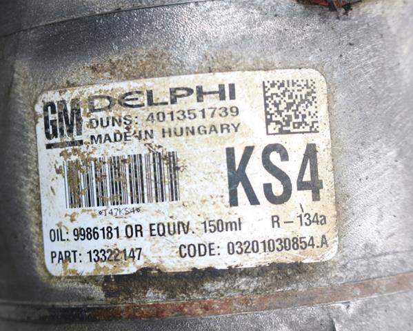 13322147 General Motors Compressor de aparelho de ar condicionado