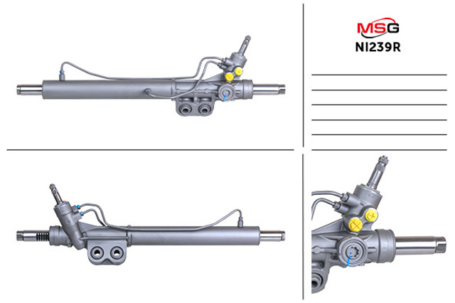NI239R MSG Rebuilding Cremalheira da direção
