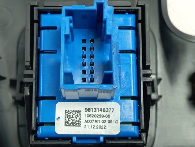 9813146377 Peugeot/Citroen Tecla do freio de estacionamento eletromecânico